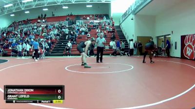 215 lbs Round 2 - Grant Lefeld, Nordonia vs Jonathan Dixon, Cinncinati LaSalle