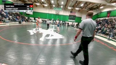 175 lbs Semifinal - Garrett Haley, Pinedale vs Rudy Hall, Lovell