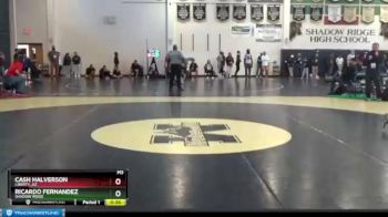 126 lbs Cons. Round 5 - Cash Halverson, Liberty_AZ vs Ricardo Fernandez, Shadow Ridge