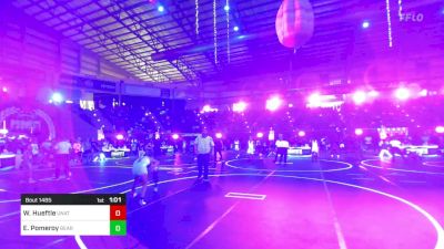 102 lbs Quarterfinal - Wyatt Hueftle, Unattached vs Eli Pomeroy, Bear Cave WC