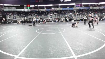 133 lbs Consolation - Anton Goncharenko, Bonhomme Wrestling vs Hudsyn Russell, Seneca