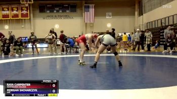 136 lbs Quarterfinal - Morgan Sacharczyk, Life vs Raya Carpenter, Huntingdon College