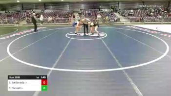 113 lbs Round Of 128 - Brandon Baldonado, CA vs Cash Donnell, OK