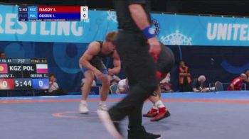 65 kg Final 3-5 - Isa Isakov, Kyrgyzstan vs Ivan Oksiuk, Poland
