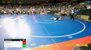 150 lbs Round Of 16 - Veronica Madrid, Derby Wrestling Club vs Violette Lasure, Orchard WC