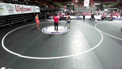 132 lbs Julian Martinez, CVWA - Central Valley Wrestling Association vs Kobe Negrete, KTWA-Kings-Tulare Wrestling Association