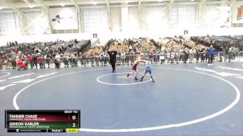 63 lbs Quarterfinal - Tanner Chase, Canastota Youth Wrestling vs Gideon Gabler, Franklinville Youth Wrestling