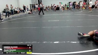 150 lbs Placement (4 Team) - Frank Italiano, Seagull White vs Andrew Silvanio, Centurion WC