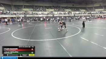 152 lbs Quarterfinal - Logan DeFilippo, Team DeFilippo vs Tyler Kisamore, Belmont-Platteville
