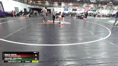 174 lbs Cons. Round 2 - Reece White, Montana State-Northern vs Michael Colligan, Midway University