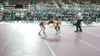 100 lbs Semifinal - Rebecca Marin, Doral Academy vs Rylee Beville, Cocoa Beach