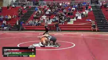 157 lbs 1st Place Match - Carter Messerly, Ryle vs Gunnar Cramblett, Graham