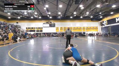 148 lbs Semifinal - Kaeleigh Tuell, Seneca Valley vs Paige Jox, Mt. Lebanon