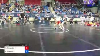 112 lbs Consi Of 32 #2 - Madeleine Alexander, Minnesota vs Mia Shepard, Nevada