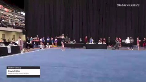 Kayla Miller - Women's Group, Revolution Gymnastics Club - 2021 Women's Xcel Region 4 Championships