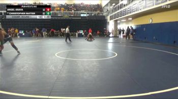 157 lbs Champ. Round 1 - Christopher Matter, Cerritos College vs Angel Anaya, Lassen College