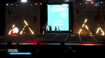 Excel All Stars - X-plosion [2025 L2.2 Evaluation (Cheer) Day 1] 2025 The Varsity All Star CELEBRATION