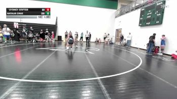 120 lbs Quarterfinal - Sydney Stifter, Mo West vs Natalie Cruz, CWO