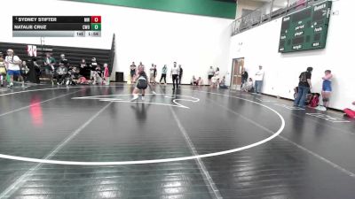 120 lbs Quarterfinal - Sydney Stifter, Mo West vs Natalie Cruz, CWO