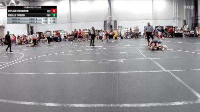 120 lbs Round 1 (4 Team) - Dylan Hendrie, GPS vs Reilly Webb, Viking WC