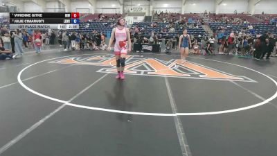 155 lbs 1st Place Match - Vivienne Gitke, Betterman Elite Wrestling vs Julie Cimarusti, Legacy WC