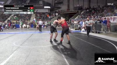 190 lbs Cons. Round 2 - Ezekiel Mendenhall, Turner vs Noah Gonzalez, SC Punisher