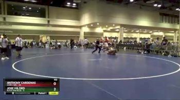 152 lbs Champ Round 1 (16 Team) - Anthony Cardenas, CLWC / IWC vs Jose Milord, Black And Blue