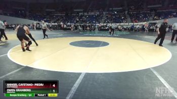 6A-144 lbs Cons. Round 2 - Owen Granberg, Gresham vs Anngel Cayetano- Piedra, Southridge