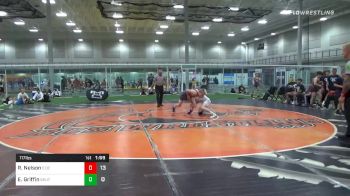 117 lbs Semifinal - Reid Nelson, Elite Athletic Club DZ vs Eli Griffin, Team Shutt