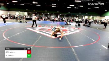 145 lbs Round Of 128 - J.t. Bowers, GA vs Hunter Clark, NC