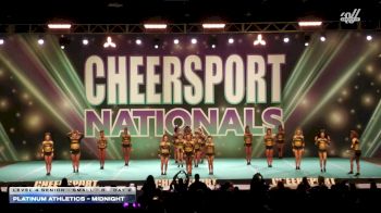 Platinum Athletics - Midnight [2026 L4 Senior - Small - B Day 2] 2026 CHEERSPORT National All Star Cheerleading Championship