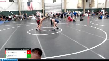 165 lbs Quarterfinal - Patrik Leder, Simon Fraser (B.C.) vs Braydon Huber, Mary