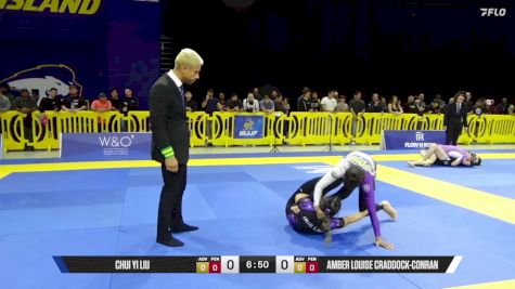 Amber Louise Craddock-Conran vs Chui Yi Liu 2025 Pan IBJJF Jiu-Jitsu No-Gi Championship