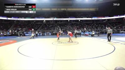 I-285 lbs Semifinal - Mike Welsh, Frontier vs Kamdyn Dorchester, Carthage