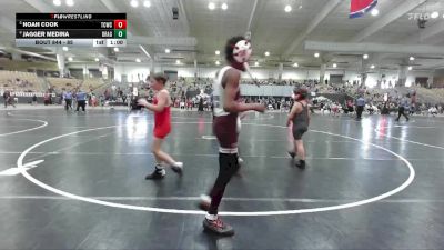 85 lbs Cons. Round 3 - Noah Cook, Halls Wrestling vs Jagger Medina, Williamson Co Wrestling Club