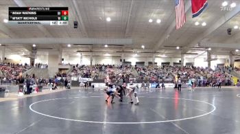 AA 106 lbs Quarterfinal - Noah Watkins, Dobyns Bennett High School vs Wyatt Nichols, Wilson Central High School
