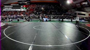 6A 106 lbs Cons. Round 2 - Owen West, Borah vs Rhilan Mays, Highland