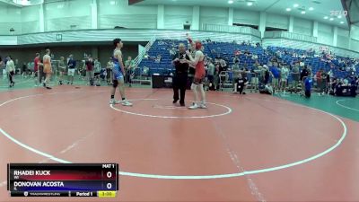 150 lbs Cons. Round 1 - Rhadei Kuck, WI vs Donovan Acosta, IL