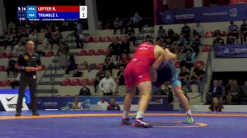 97 kg Final 1-2 - Radu Lefter, Moldova vs Isaac Whitman Trumble, United States