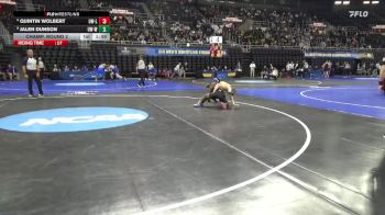125 lbs Champ. Round 2 - Quintin Wolbert, Wis.-La Crosse vs Jalen Dunson, Wis.-Whitewater