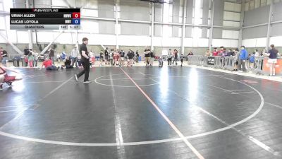 126 lbs Quarters - Uriah Allen, NWWC vs Lucas Loyola, Inland Northwest Wrestling Training Center
