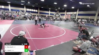 109 lbs Consi Of 8 #2 - Owen Marshall, Mat Demon WC vs Aj Lopez, Grindhouse WC