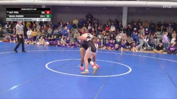 130 lbs 7th Place Match - Aly Feil, Great Bend HS vs Maia Ruben, Lincoln Southeast