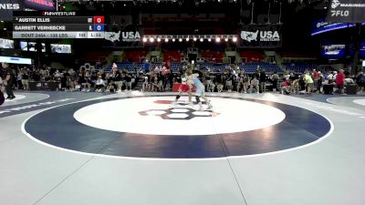 138 lbs Cons. Quarters - Austin Ellis, UT vs Garrett VerHeecke, IL