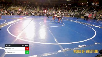 106 lbs Round Of 16 - Marley Lucio, Valiant Prep vs Faith Anna Cooper, HURRICANE WRESTLING ACADEMY