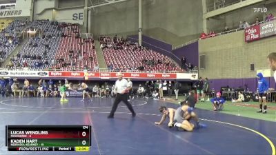 174 lbs Placement Matches (16 Team) - Lucas Wendling, McKendree vs Kaden Hart, Nebraska-Kearney