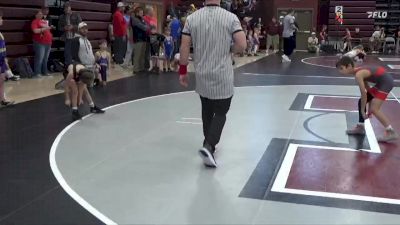 PW-9 lbs Quarterfinal - Bentley Forrester, DC Elite vs Ari Schulte, Delaware County Wrestling Club