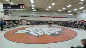 113 lbs Round 3 (6 Team) - Wyatt Rhamy, Glenrock vs Evan Rusch, Lovell High School