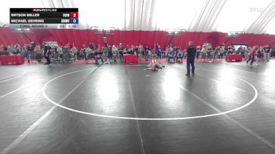 105 lbs Cons. Round 3 - Bryson Miller, Parkview Albany Youth Wrestling vs Michael Gehring, Slinger Red Rhinos Wrestling Club