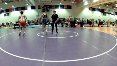 190 lbs Quarterfinal - Dennis Meza Velasquez, Legend Wrestling Club vs Elijah Erskine, PWC
